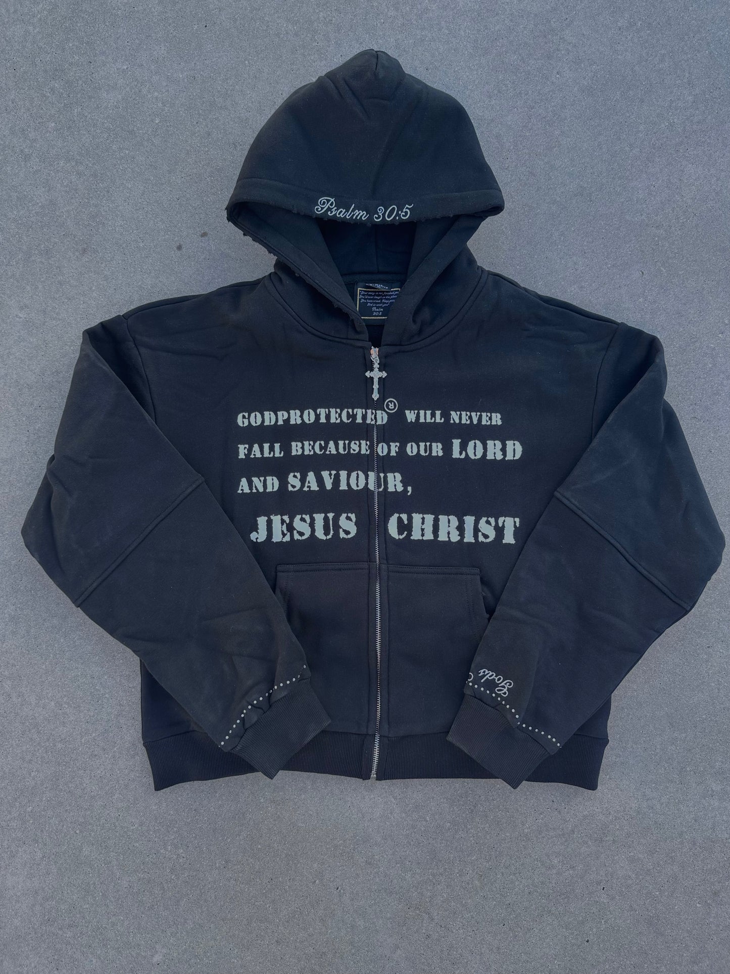 Jesus zip-up Hoodie