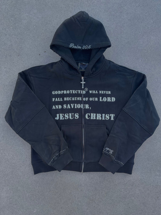 Jesus zip-up Hoodie