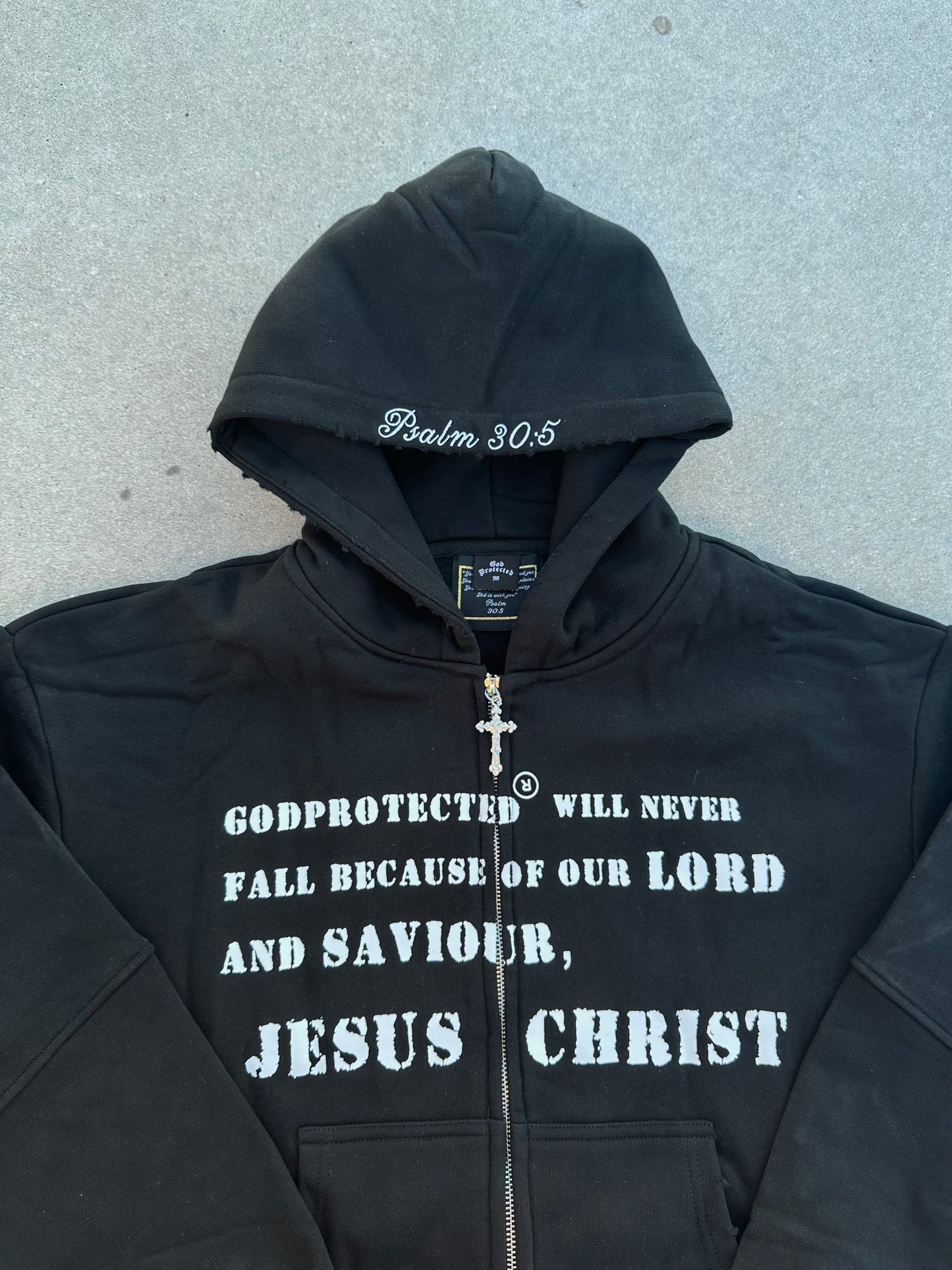Jesus zip-up Hoodie