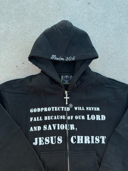 Jesus zip-up Hoodie