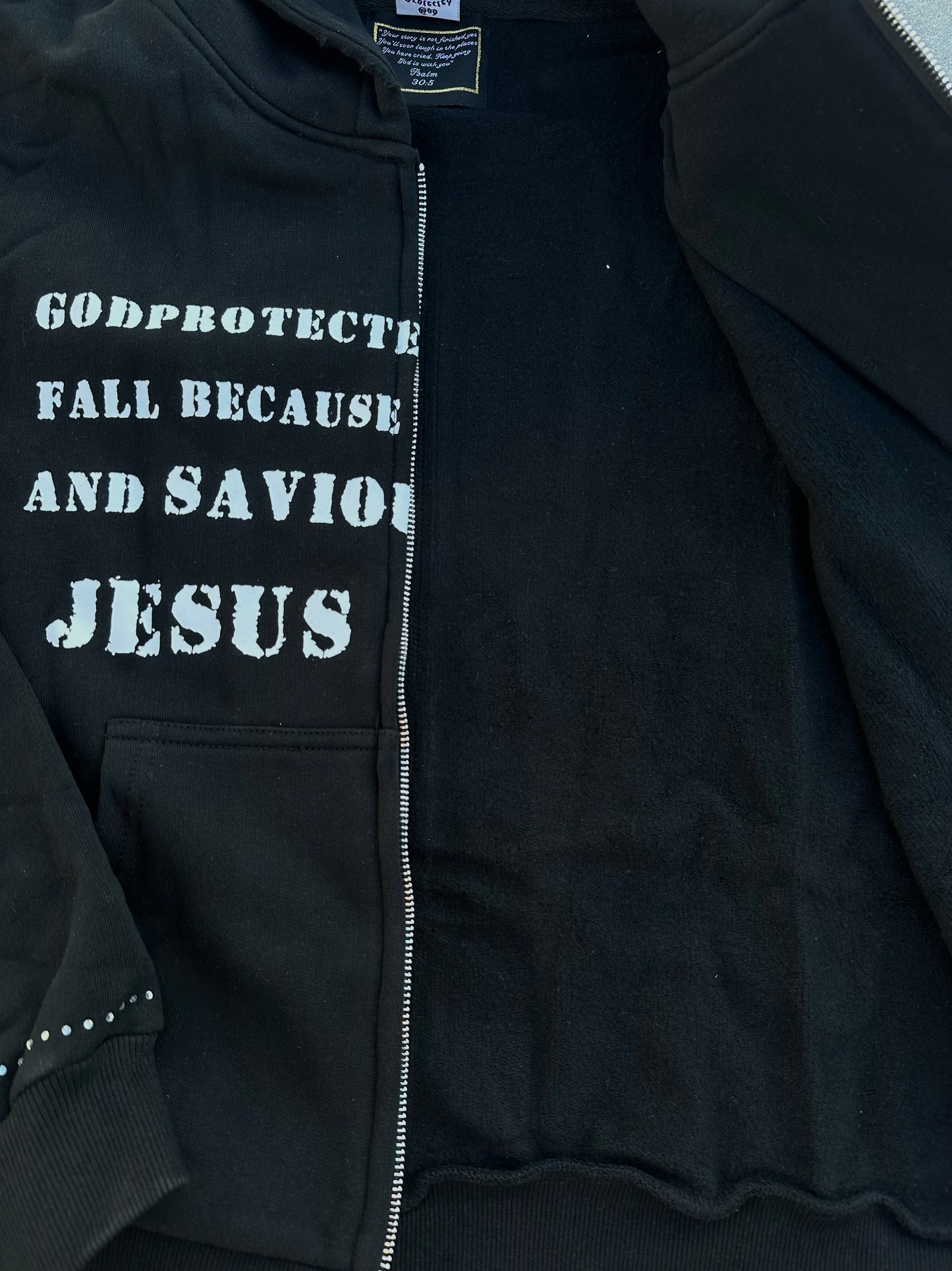 Jesus zip-up Hoodie