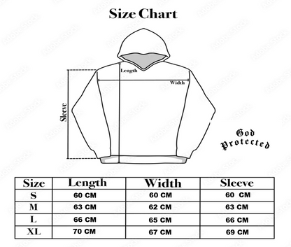 Jesus zip-up Hoodie